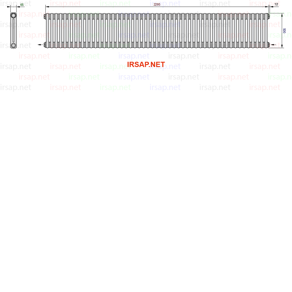 Радиатор IRSAP Tesi 20500/51 T08 CL 01